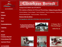 Tablet Screenshot of monteurehaus-marburg.de